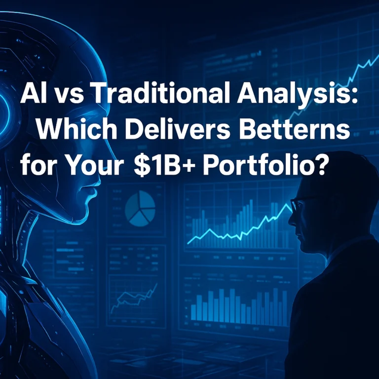 AI vs Traditional Analysis: Which Delivers Better Returns for Your $1B+ Portfolio?